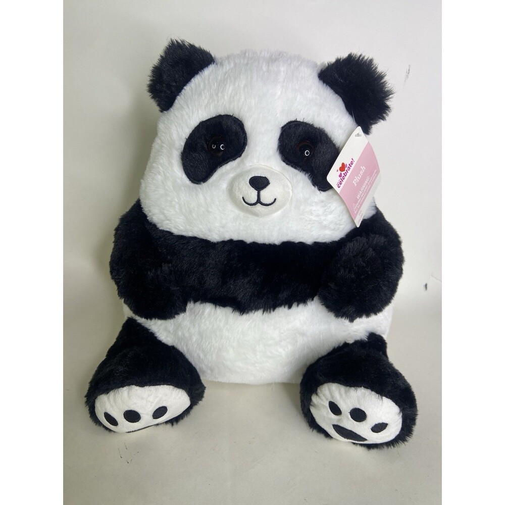 Cuddle Panda Bear Plush Stuffed Animal Toy Black White Way To Celebrate Walmart